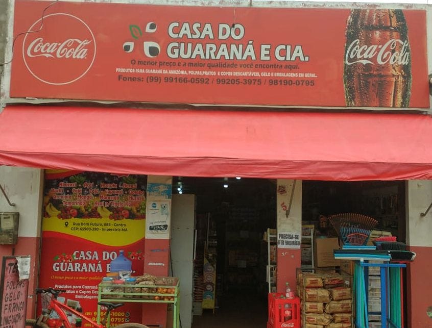 CASA DO GUARANÁ-Rua Dom Marcelino 05-Feirinha da Vila Nova-Imperatriz-MA